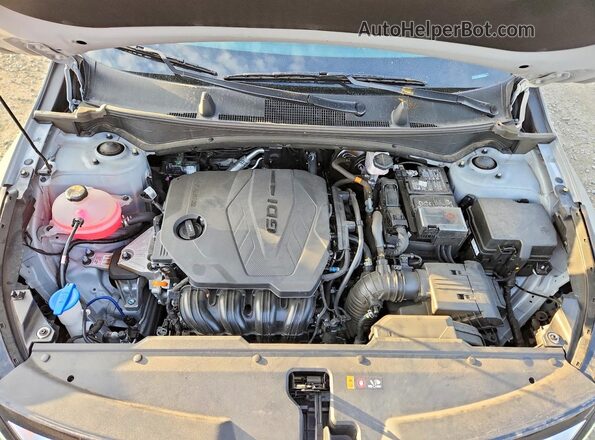 5XYK53DF8RG202439 2024 KIA SPORTAGE Gray Vista del compartimento del motor