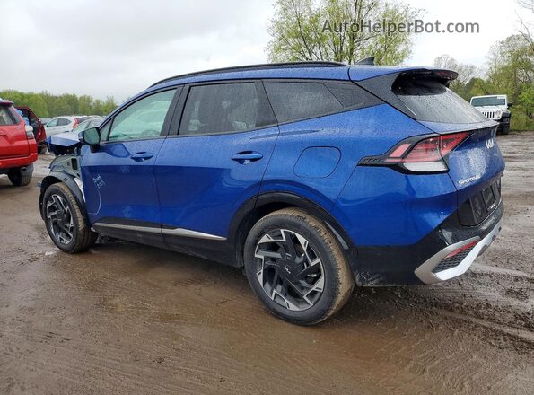5XYK53DF9SG280492 2025 KIA SPORTAGE Синий Задняя левая четверть