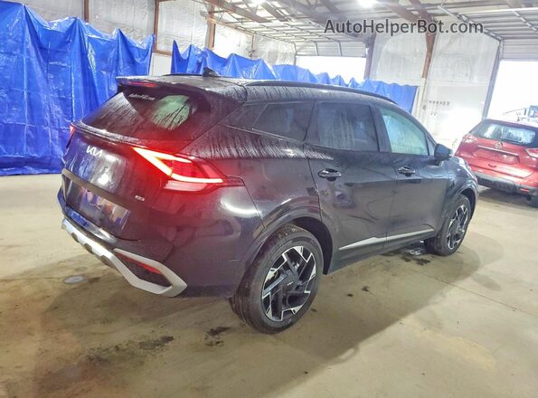 5XYK5CDF1RG230647 2024 KIA SPORTAGE Черный Задняя правая четверть