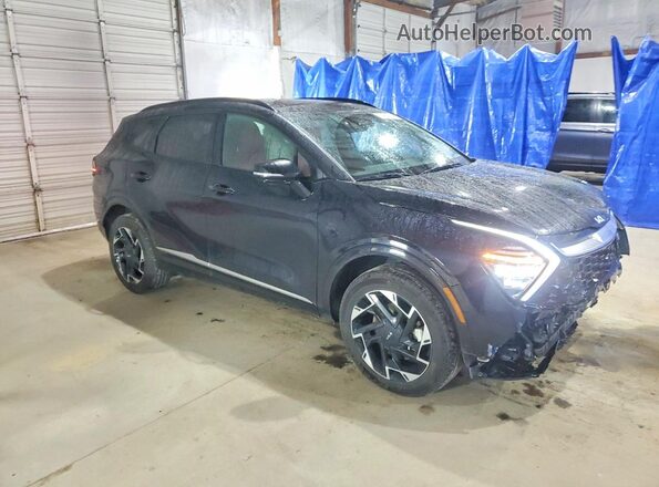 5XYK5CDF1RG230647 2024 KIA SPORTAGE Черный Передняя правая четверть