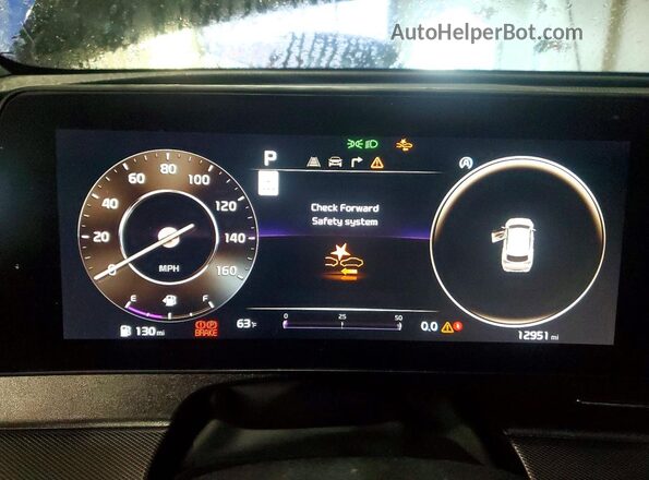 5XYK5CDF1RG230647 2024 KIA SPORTAGE Черный Вид щитка приборов