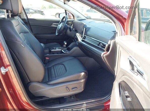 5XYK5CDF4RG195487 2024 KIA SPORTAGE Красный Вид салона спереди