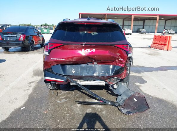 5XYK5CDF4RG195487 2024 KIA SPORTAGE Красный Вид спереди