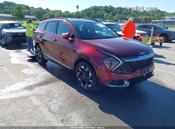 5XYK5CDF4RG195487 2024 KIA SPORTAGE Красный Передняя правая четверть