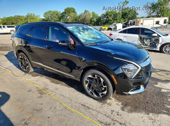 5XYK5CDF9RG145247 2024 KIA SPORTAGE Black Przód prawy
