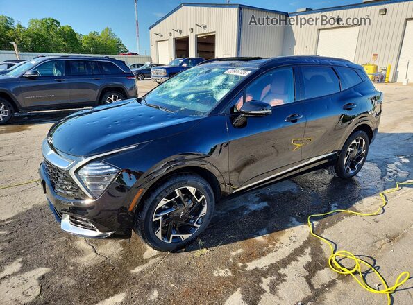 5XYK5CDF9RG145247 2024 KIA SPORTAGE Black Przód lewy