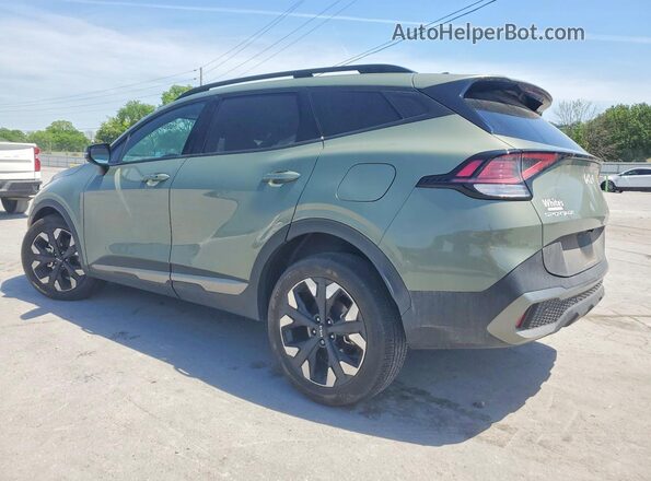 5XYK6CDF0RG156246 2024 KIA SPORTAGE Green უკანა მარცხენა