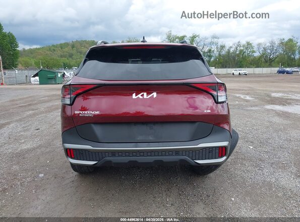 5XYK6CDF1RG154375 2024 KIA SPORTAGE Red 