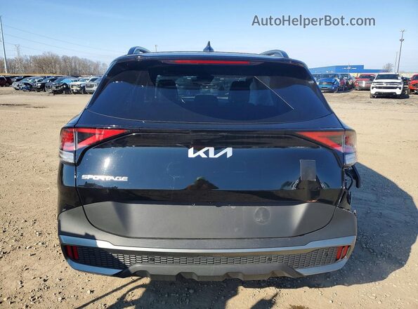 5XYK6CDF2RG143708 2024 KIA SPORTAGE Black Vista trasera