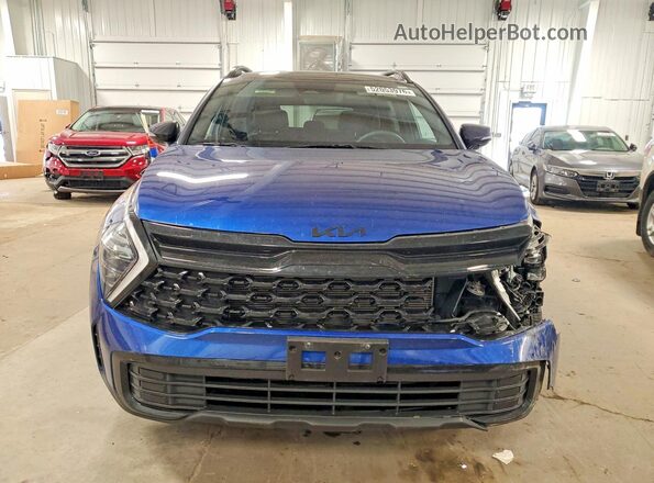 5XYK6CDF3SG294501 2025 KIA SPORTAGE Синий Вид спереди