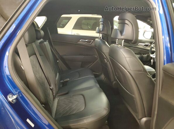 5XYK6CDF3SG294501 2025 KIA SPORTAGE Синий Вид задней части салона