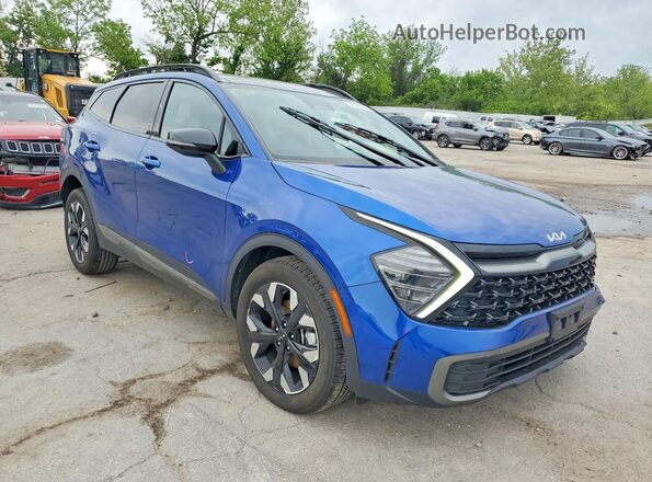 5XYK6CDF4RG186169 2024 KIA SPORTAGE Blue წინა მარჯვენა