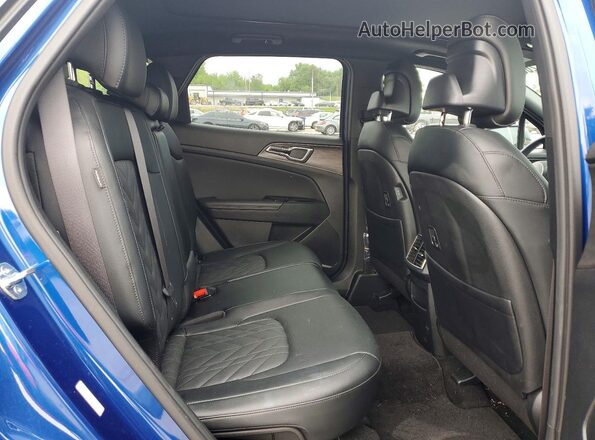 5XYK6CDF4RG186169 2024 KIA SPORTAGE Blue უკანა სალონის ხედი