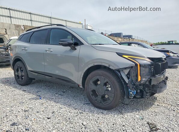 5XYK6CDF4TG350592 2026 KIA SPORTAGE Gray Передня права чверть