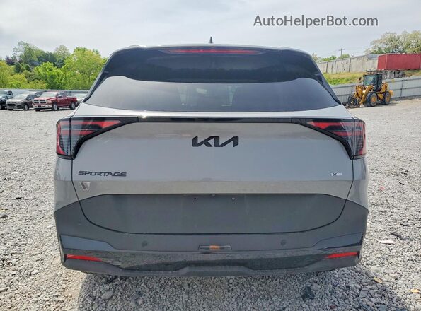 5XYK6CDF4TG350592 2026 KIA SPORTAGE Gray Вид ззаду