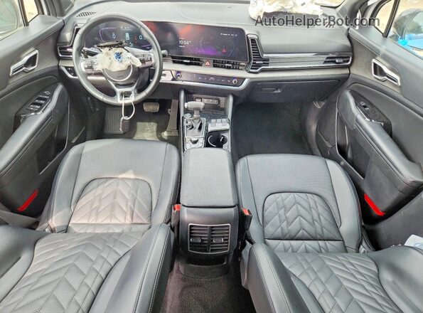 5XYK6CDF5RG141211 2024 KIA SPORTAGE White Vista del salpicadero