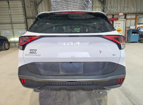 5XYK6CDF7RG213686 2024 KIA SPORTAGE White Вид ззаду