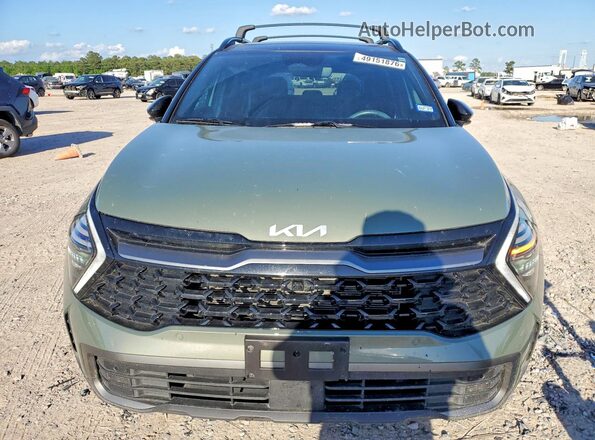5XYK7CDF3RG165956 2024 KIA SPORTAGE Green Vista frontal