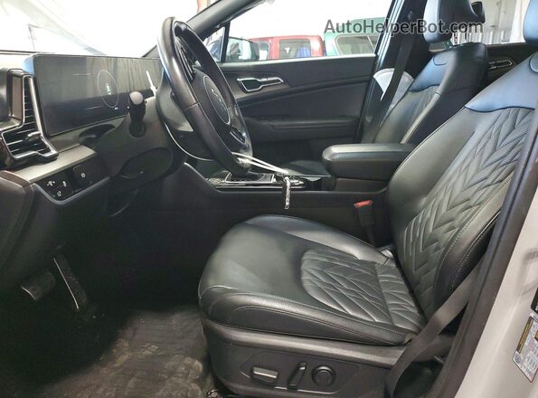 5XYK7CDF5RG169555 2024 KIA SPORTAGE Gray Front interior view