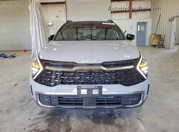 5XYK7CDF5RG169555 2024 KIA SPORTAGE Gray Front view
