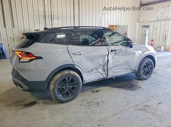 5XYK7CDF5RG169555 2024 KIA SPORTAGE Gray Rear right