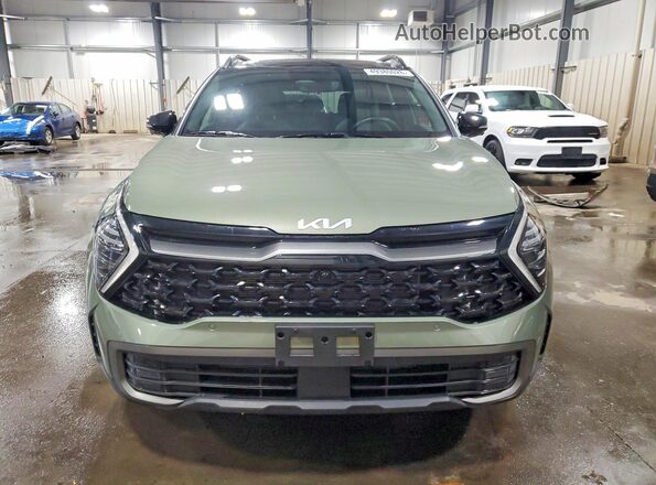 5XYK7CDF5RG178711 2024 KIA SPORTAGE Зеленый Вид спереди