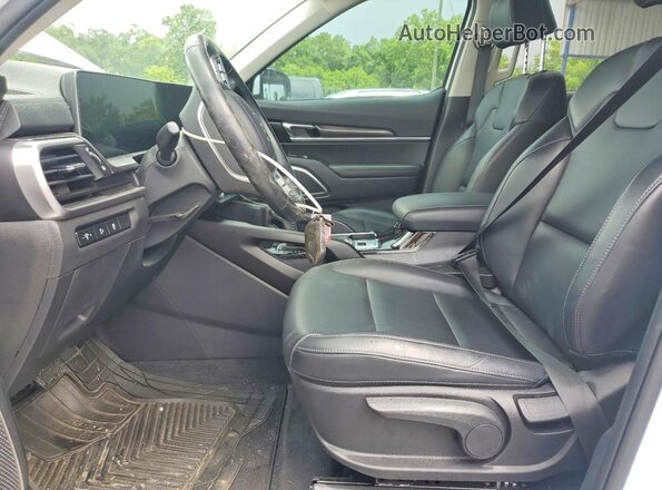 5XYP24GC7RG434052 2024 KIA TELLURIDE White წინა სალონის ხედი