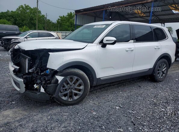 5XYP24GC7RG434052 2024 KIA TELLURIDE White წინა მარცხენა ხედი სამი მეოთხედიდან