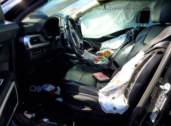 5XYP24HC1LG028239 2020 KIA TELLURIDE Черный Вид салона спереди