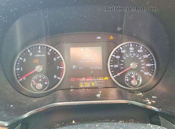 5XYP24HC1LG028239 2020 KIA TELLURIDE Черный Вид щитка приборов