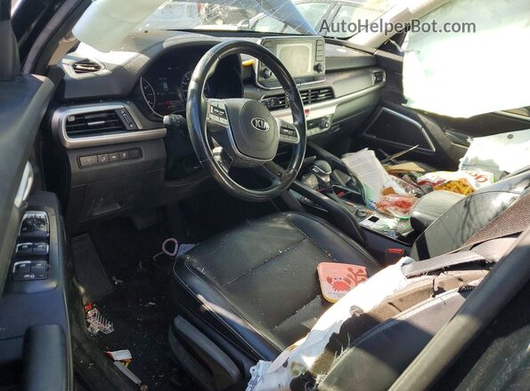 5XYP24HC1LG028239 2020 KIA TELLURIDE Черный Вид панели приборов