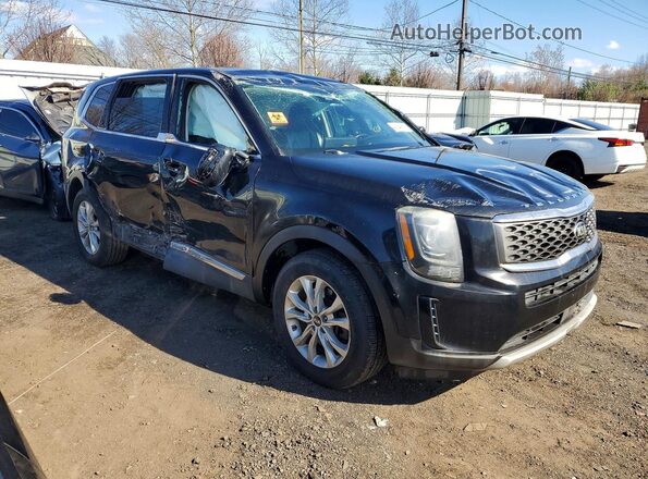 5XYP24HC1LG028239 2020 KIA TELLURIDE Черный Передняя правая четверть