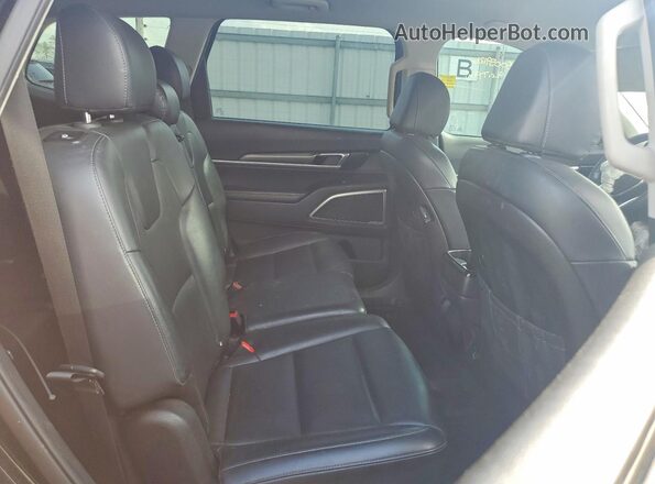 5XYP24HC2MG186381 2021 KIA TELLURIDE Black Vista interior trasera