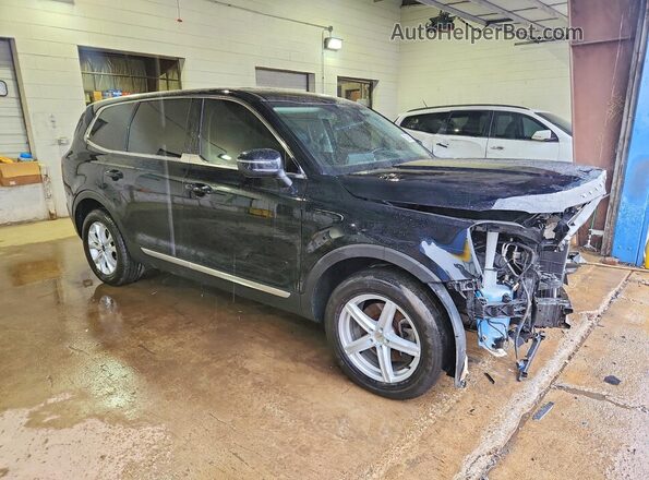 5XYP24HC2MG186381 2021 KIA TELLURIDE Black Delantero derecho