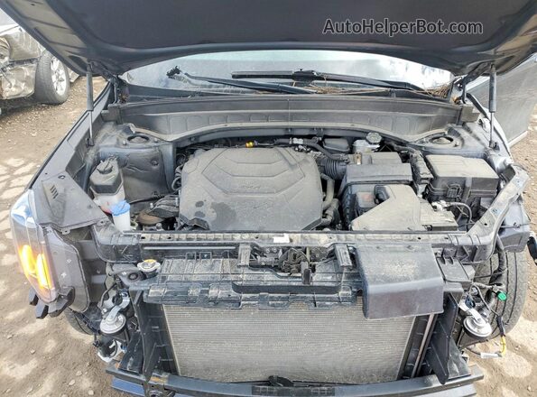 5XYP2DGC1RG478354 2024 KIA TELLURIDE Gray Engine compartment view