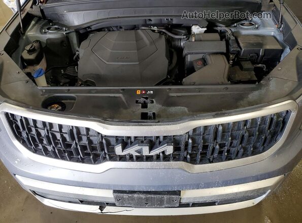 5XYP2DGC7PG333221 2023 KIA TELLURIDE Серый Вид подкапотного пространства