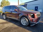 2022 Kia Telluride Lx Burgundy vin: 5XYP2DHC0NG292569