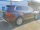 2022 Kia Telluride Lx Burgundy vin: 5XYP2DHC0NG292569