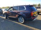 2022 Kia Telluride Lx Burgundy vin: 5XYP2DHC0NG292569