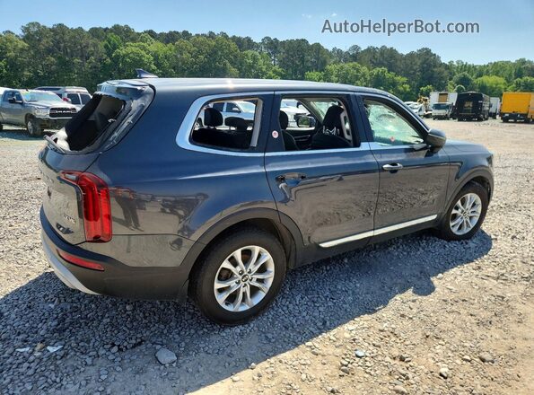 5XYP2DHC2MG106108 2021 KIA TELLURIDE Серый Задняя правая четверть
