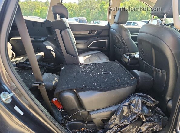 5XYP2DHC2MG106108 2021 KIA TELLURIDE Серый Вид задней части салона