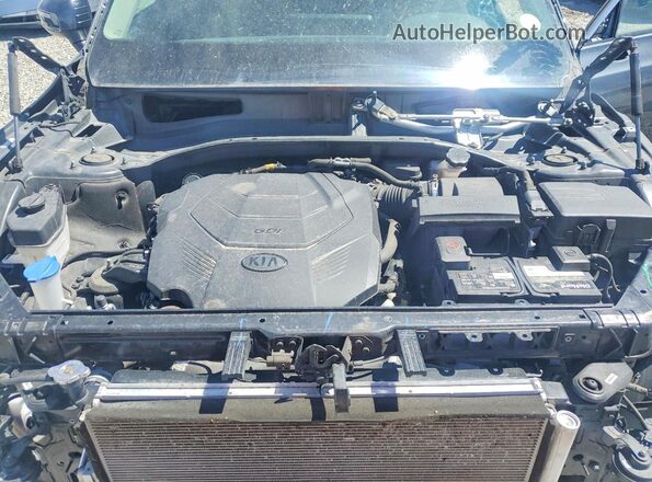 5XYP2DHC5MG106992 2021 KIA TELLURIDE Угольный Вид подкапотного пространства