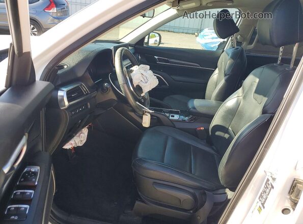 5XYP2DHCXNG251785 2022 KIA TELLURIDE White წინა სალონის ხედი