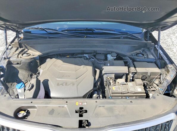 5XYP34GC6RG444388 2024 KIA TELLURIDE Black Вид підкапотного простору