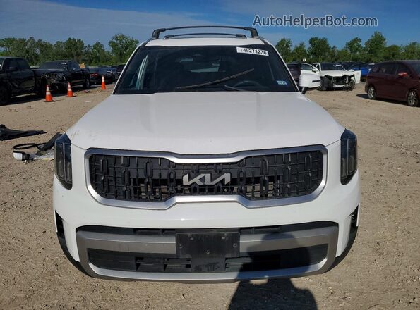 5XYP34GCXPG384743 2023 KIA TELLURIDE White წინა ხედი