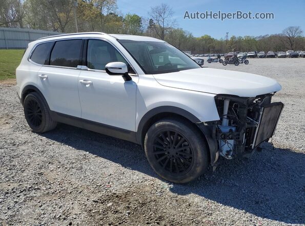 5XYP34HC1LG036743 2020 KIA TELLURIDE White Przód prawy