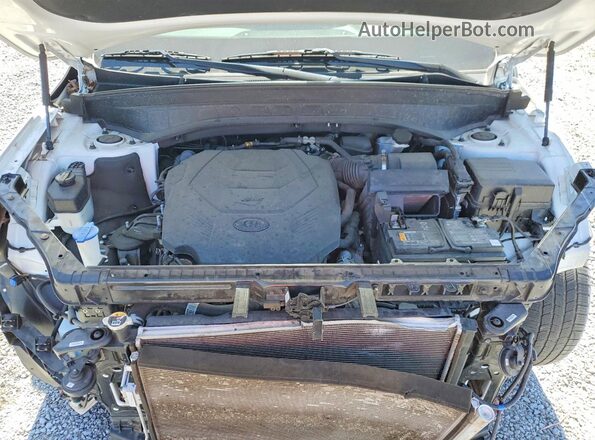 5XYP34HC1LG036743 2020 KIA TELLURIDE White Widok komory silnika