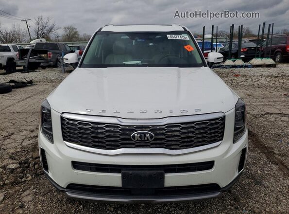5XYP34HC1LG080709 2020 KIA TELLURIDE White წინა ხედი