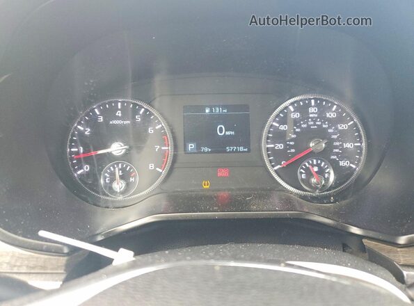 5XYP34HC4MG191692 2021 KIA TELLURIDE Бордовый Вид щитка приборов