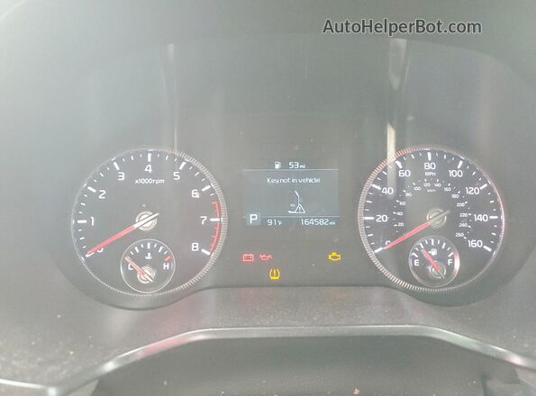 5XYP34HC6LG011594 2020 KIA TELLURIDE White ხელსაწყოთა პანელის ხედი